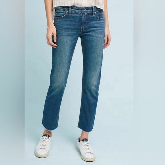 Anthropologie Denim - Anthropologie Pilcro The Slim Straight Ankle Crop Jeans Size 29